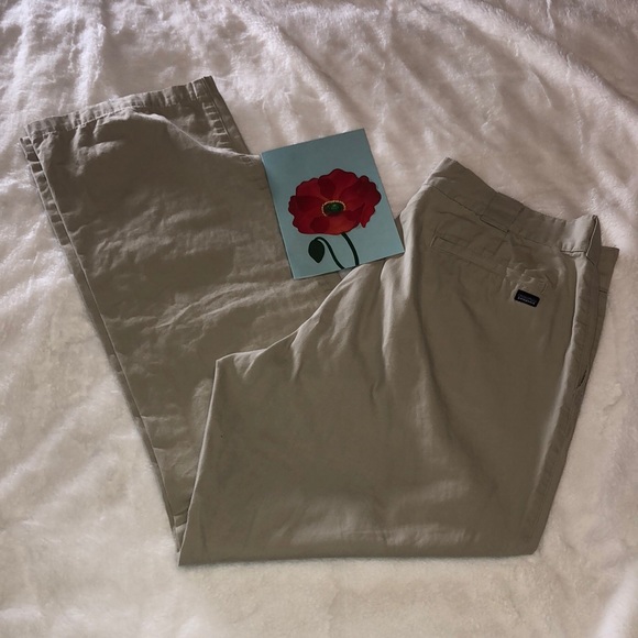 Vtg 90’s Patagonia twill casual dress pants cotton - Picture 1 of 5